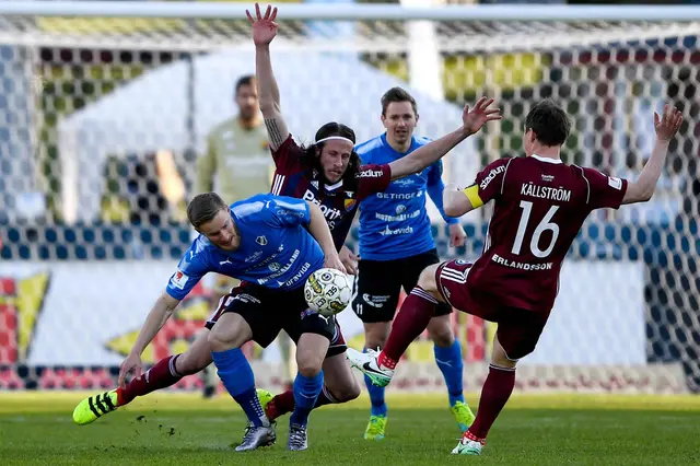 HBK-Djurgården 0-1. Rejält med otur