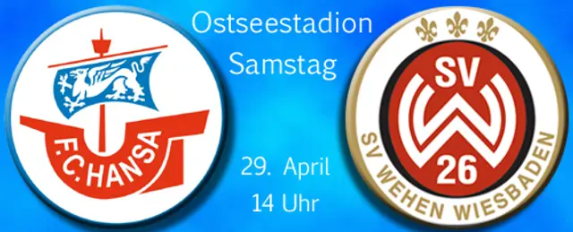 Inför FC Hansa Rostock - Wehen Wiesbaden