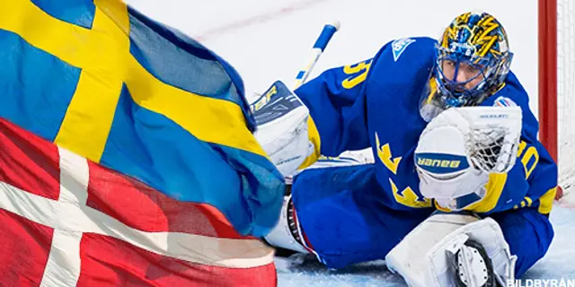 Inför Danmark-Sverige: Henrik Lundqvist i kassen 