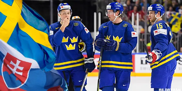 Inför Sverige-Slovakien: Tre Kronor hoppas på andraplatsen