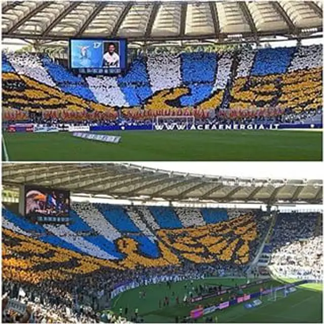 Inget Lazio-tifo mot Roma