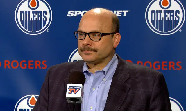 GM Peter Chiarelli om läget i Oilers.