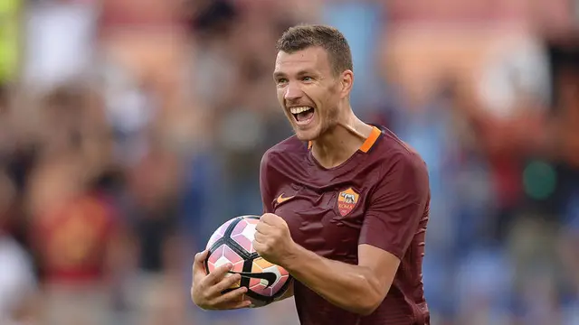 Fantastiske Dzeko vinner Serie A:s skytteliga säsongen 2016-17!