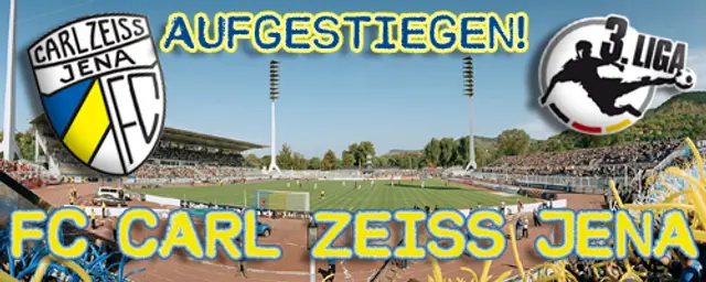 Carl Zeiss Jena tillbaka i 3. Liga!