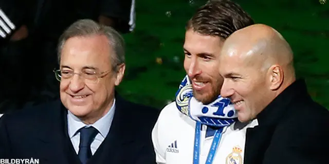 Florentino Perez besked om Ramos, nyförvärv och Zidane