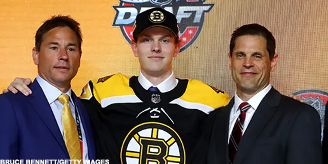 Med pick #18 blev Urho Vaakanainen Bruins val