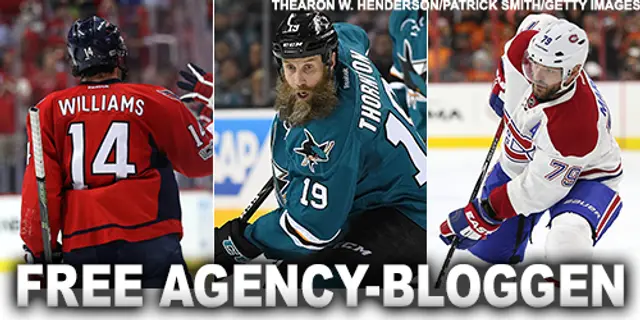Free agency-bloggen: Shattenkirk till New York Rangers – Thornton stannar i San José