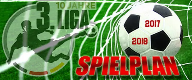 Spelschemat för 3. Liga släppt