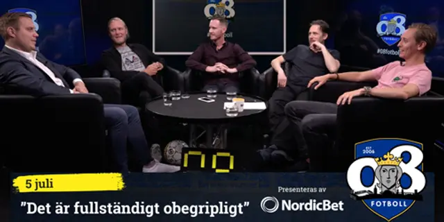 08 Fotboll: ”Det är fullständigt obegripligt”