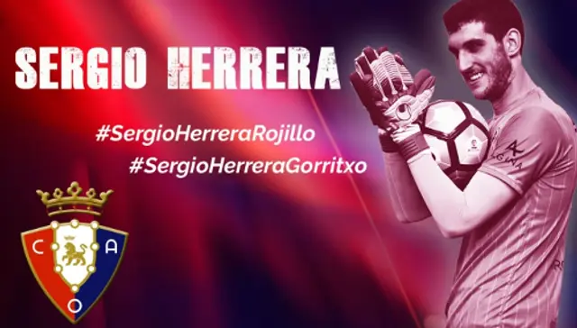 Officiellt: Sergio Herrera klar för Osasuna