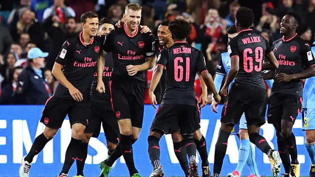 Matchrapport: Arsenal - Sydney FC 2-0