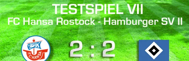 Oavgjort mot Hamburger SV II