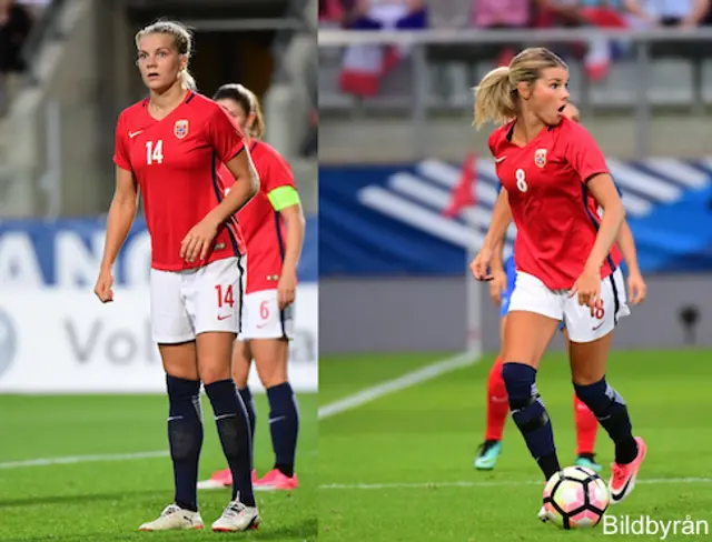 Systrarna Hegerberg spelar äntligen tillsammans i ett mästerskap