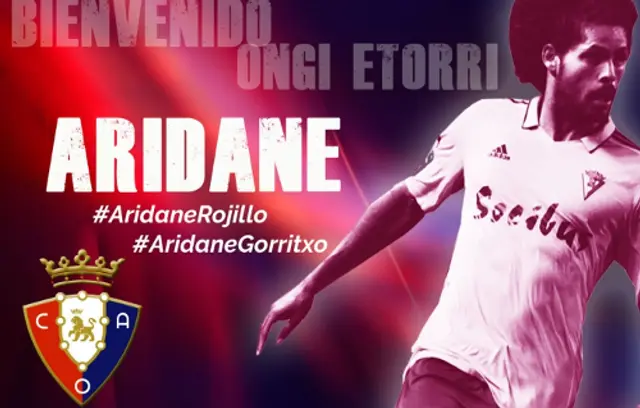 Officiellt: Aridane Hernández klar för Osasuna