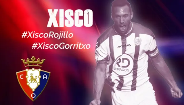 Officiellt: Xisco klar för Osasuna