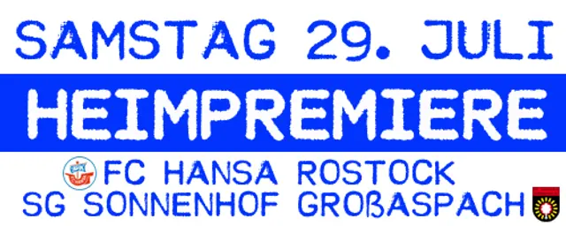 Inför FC Hansa - Sonnenhof Großaspach