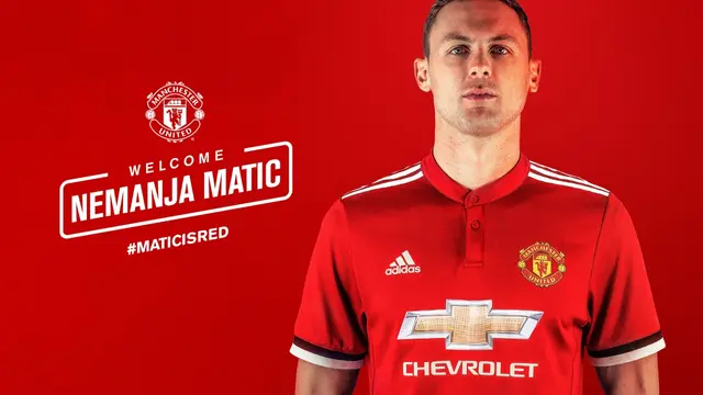 Nemanja Matic klar för Manchester United!