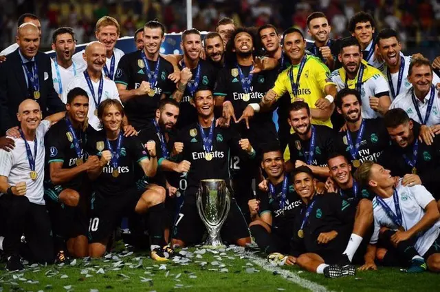 Real Madrid vann supercupen mot United