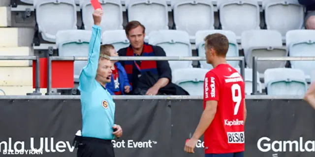 BILDEXTRA: Tidiga utvisningen förstörde för ÖIS