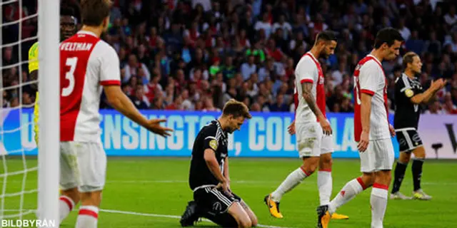 Ajax 0 - 1 Rosenborg: Ny förlust