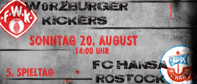 Inför Würzburger Kickers - FC Hansa