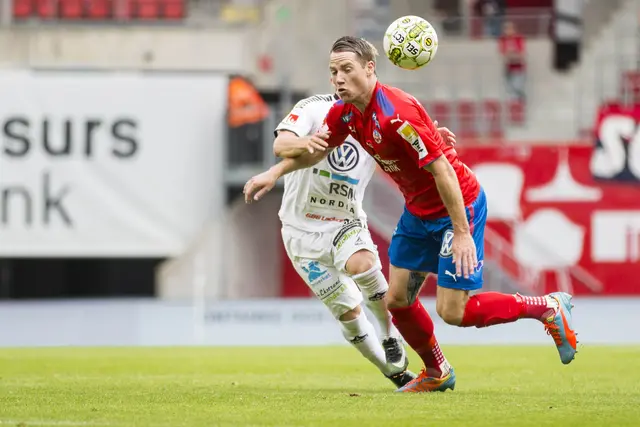 HIF-GAIS 1-0: Johan Persson trivdes i ny roll