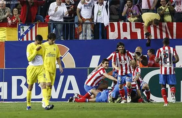 Atlético de Madrid - Villarreal 3-2; Hur man v&auml;nder en match p&aring; tre minuter 