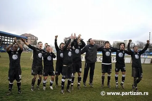 FK Jagodina – Partizan Belgrad 0:1 