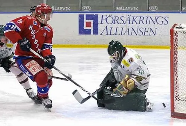 Huddinge-Tingsryd 3-1 (0-1, 0-0, 3-0)