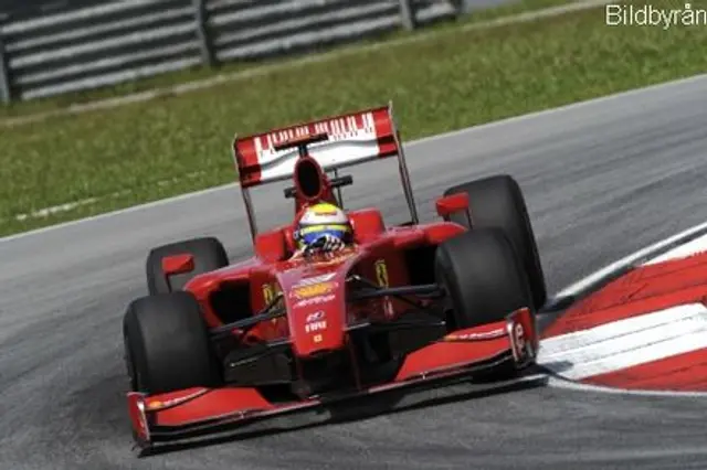 Massa tillbaka i en Ferrari