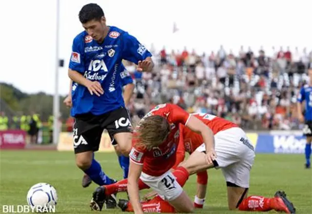 Lasse Jacobsson inf&ouml;r f&ouml;rsta matchen