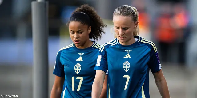 Svenskt fiasko: Förlorade mot Danmark