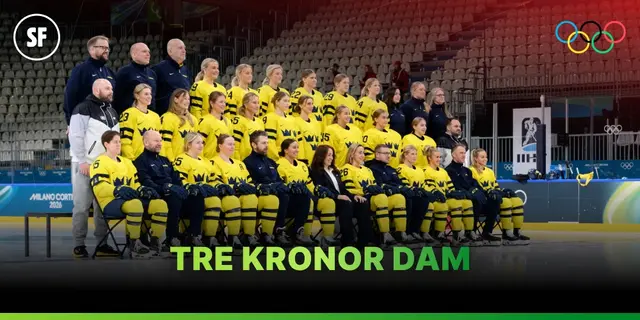 Damkronornas OS-trupp – lagdel för lagdel