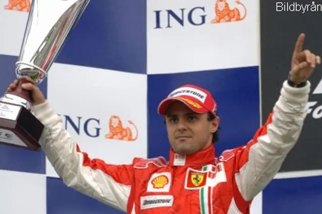 Felipe Massa snabbast på de nya däcken!