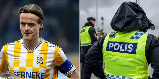 IFK Göteborg-kaptenen markerar mot Polisen: ”Känns hårt”