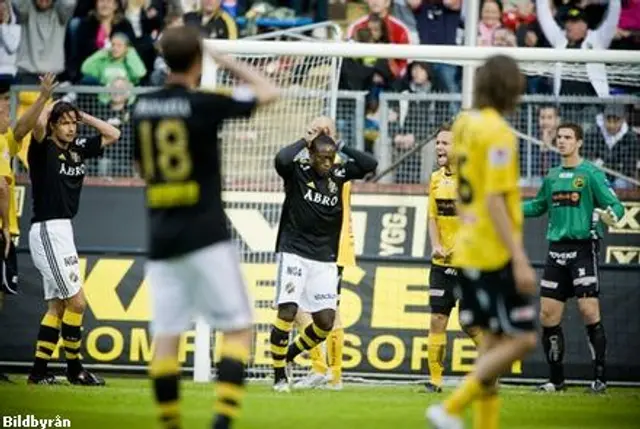 Matchrapport: AIK-Elfsborg 0-0