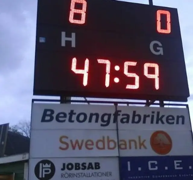 Glumslöv - Bergandy 8-0 (3-0)