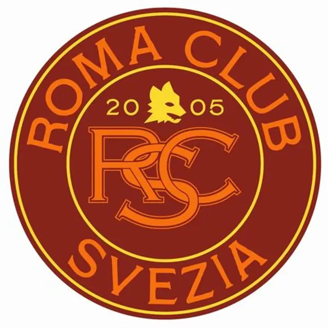 Roma Club Svezia-fest i samband med Udinese-Roma