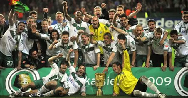 Werder Bremen Tyska Cupm&auml;stare!