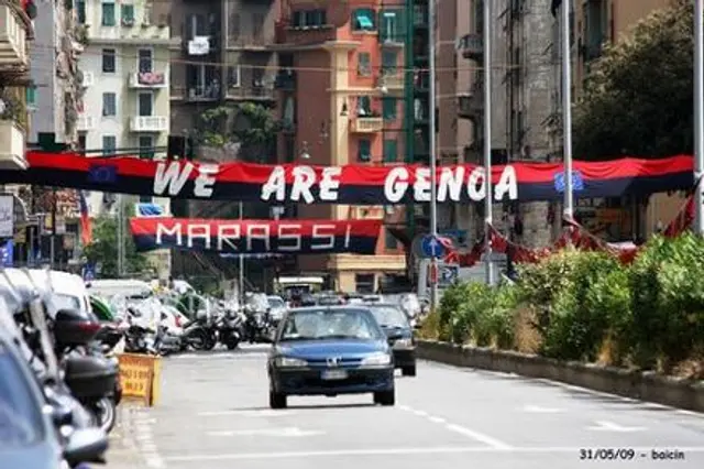 Derby della Lanterna: Genoa-fansen finns &ouml;verallt