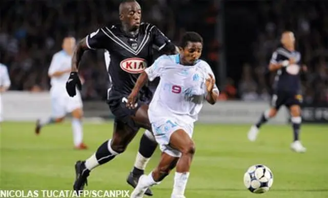 Toppm&ouml;te p&aring; Stade Vélodrome. Inf&ouml;r: Marseille - Bordeaux