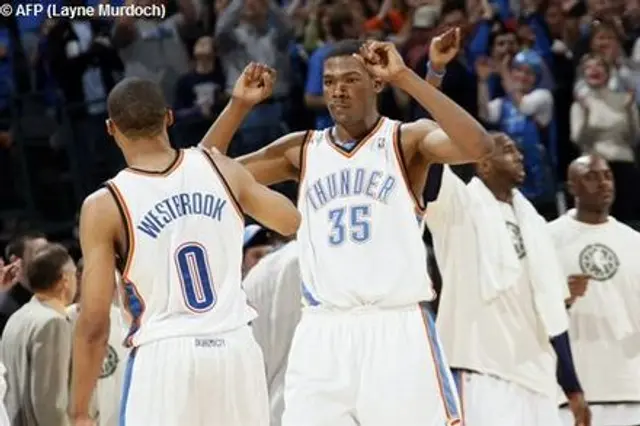 Nattens NBA (29/1) - <br>Monstermatch av Oklahomas superduo