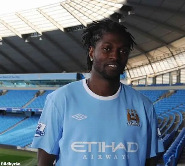 V&auml;lkommen Emmanuel Adebayor