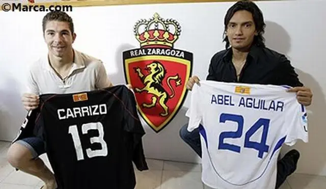 Carrizo och Abel Aguilar presenterade