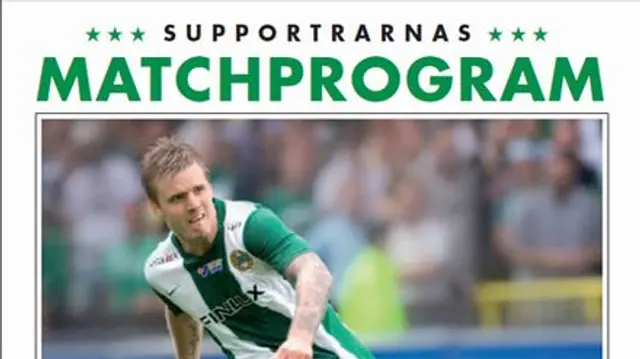 K&ouml;p supportrarnas matchprogram p&aring; m&aring;ndag