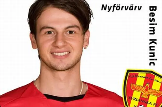 Inf&ouml;r Syrianska - V&auml;sby med Besim Kunic