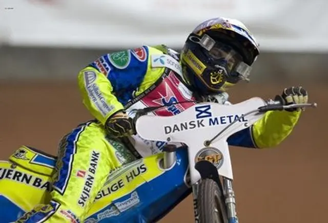 Kenneth Bjerre f&ouml;r dyr f&ouml;r V&auml;stervik Speedway