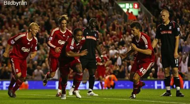 Matchrapport Liverpool - Stoke 4-0