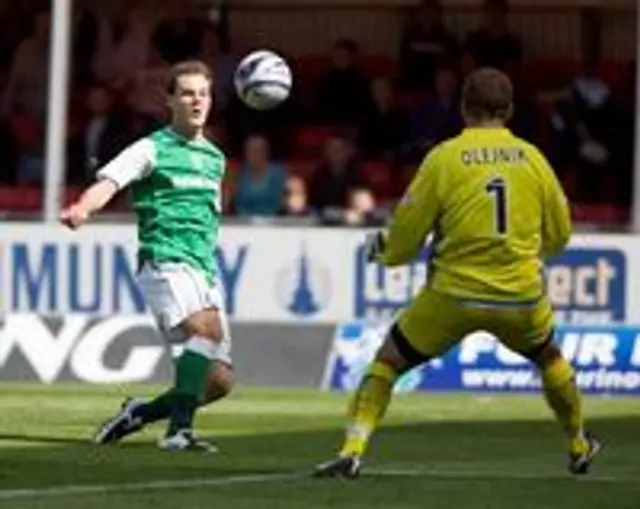 Inf&ouml;r ligacupen: Hibernian - Brechin