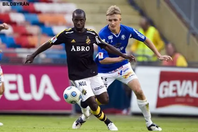 Matchrapport: AIK-TFF 1-0 - Serieledning p&aring; nytt